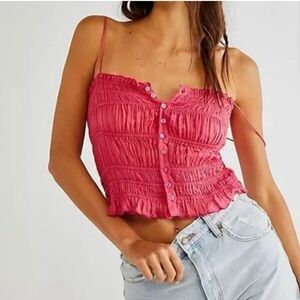 NWOT Free People Meridien Corset Top
